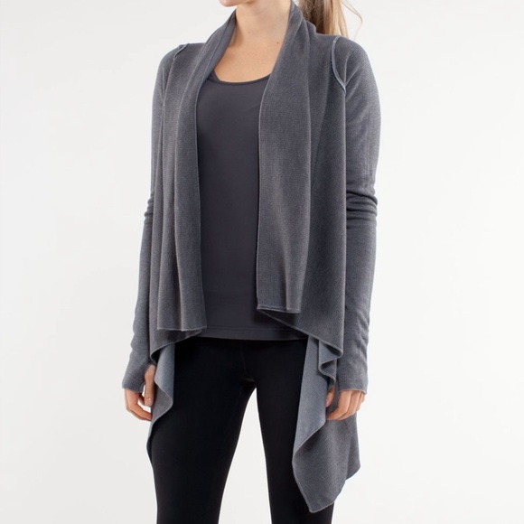 lululemon athletica Sweaters - Lululemon Reflection Boolux Wrap Cardigan